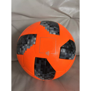 Balón de Fútbol de Color Naranja para Partidos Oficiales, Textura Original, Material Exterior, Tamaño 5, Excelente Apariencia, Balón de Fútbol Pakistaní - Product Image 6