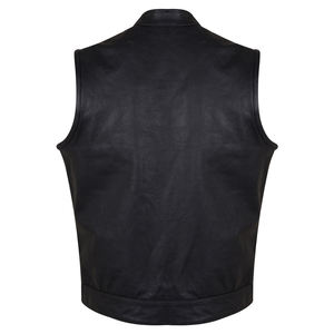 Chaleco de cuero de moto de calidad superior 2023 para hombres, todos los tamaños y colores disponibles, chaleco transpirable - Product Image 5