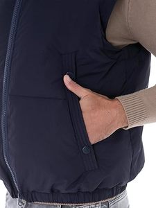 Venta Directa de Fábrica, Chaleco Acolchado con Cremallera Personalizado, Transpirable, de Alta Calidad, Informal, para Hombre, para Invierno, 100% - Product Image 2