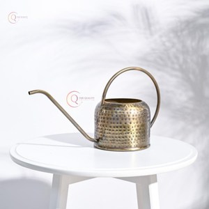 Bidons d'eau en métal Fournisseur de jardin Arrosoir pour plantes Couleur or Arrosoir fait main plaqué brillant pour la maison Jardin Utilisation quotidienne - Product Image 1
