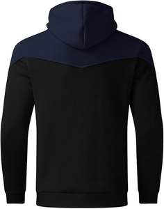 Sudadera con capucha lavada bordada con logotipo personalizado de alta calidad para hombres, ropa de estilo callejero para la temporada de otoño, fabricante directo - Product Image 3