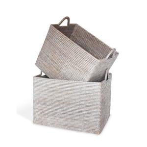 Mayorista de cesta de ratán Diseño personalizado Venta al por mayor Nueva cesta Clásica elegante Nuevo diseñador Cesta de ratán - Product Image 2