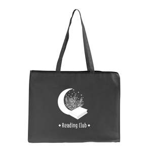 Medium Zippered Custom Tote <b>Bags</b> Large Eco-Friendly Recyclable Shopping <b>Bags</b> <b>Long</b> for Daily Use Advertising Gifts Your Logo - Product Image 2