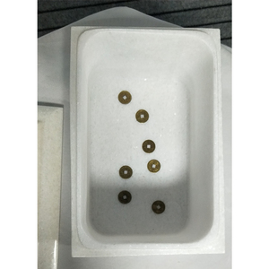 Urna Cineraria in Stile Europeo in Pietra di Giada con Finitura Lucida per Uso Commemorativo, Urne Funerarie Quadrate in Pietra Naturale <span class=keywords><strong>Bianca</strong></span> - Product Image 4