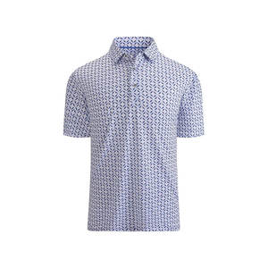 Polos personalizados de alta calidad para uniforme de hombre Polo de golf de algodón 100% con impresión de logotipo y bordado - Product Image 4