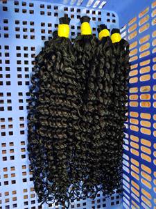 Wholesale Raw Vietnamese Wavy/<b>Curly</b> Super/Double Remy Human Hair <b>Extensions</b> Machine Weft No Chemical Processing - Product Image 6