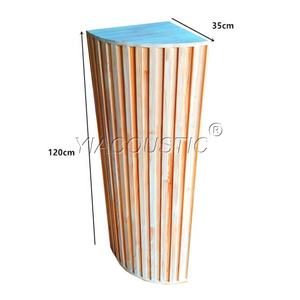 Los paneles acústicos de madera maciza absorben ondas de sonido de baja frecuencia, reducen la turbidez del sonido, trampas de baja frecuencia para cine en casa - Product Image 3