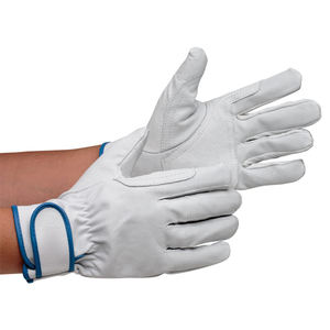 Venta al por mayor de guantes de cuero de trabajo del conductor profesional de diseño personalizado con características ignífugas y antideslizantes - Product Image 2