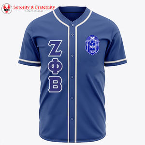 Camiseta de Béisbol de Malla de Poliéster para Mujer con Bordado de la Hermandad Zeta Phi Beta |   Camiseta de Béisbol Personalizada Bordada de la Hermandad ZPB para Mujer - Product Image 6