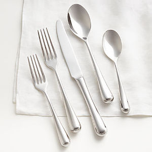 Ensemble de couverts de vaisselle en métal de bonne qualité avec poignée design ensemble de couverts finis argentés pour la maison et le restaurant - Product Image 4