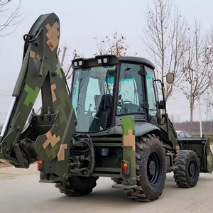 Chargeuse sur pneus multifonctionnelle JCB 3cx 4cx, pelle rétrocaveuse d'occasion, chargeuse frontale, capacité de charge nominale de 5 tonnes, prix bas, composant principal du moteur en bon état - Product Image 6