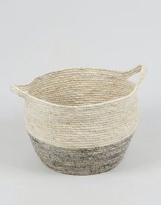 Recién llegado, cesta de almacenamiento tejida de algas marinas multifunción ecológica, maceta de flores hecha a mano, artesanía King Viet Vietnam - Product Image 2