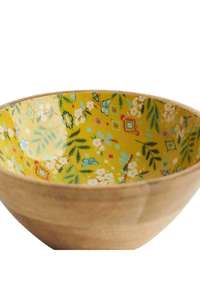 Bol en bois de qualité supérieure à forte demande avec un design écologique, parfait pour les salades, les fruits et les collations - Product Image 2