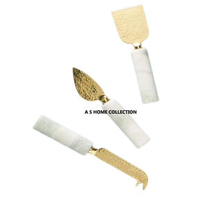 Aluminio Metal Gingko Leaf Design Mango dorado Cuchara de acero inoxidable Cubiertos decorativos Juego de cubiertos - Product Image 3