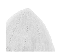 Top vente blanc islamique musulman hommes culte tricot bonnet chapeau en relief Kufi casquettes Takke pour décontracté fête pêche