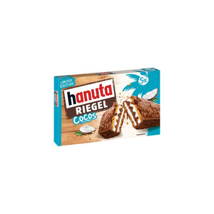 Hanuta Riegel Riegel solide de qualité avec emballage en vrac pratique Ingrédients de confiture et de noix savoureux - Product Image 5