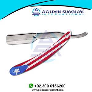 Economical Price <b>Men</b> Graphic Straight <b>Razor</b> Salon Straight Cut Throat Shaving <b>razor</b> wholesale supplier - Product Image 2