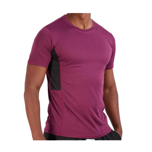 Camiseta Deportiva de Secado Rápido Fabricada Directamente en Fábrica, 100% Poliéster Elástico, Lisa, para Hombre, Diseño Personalizado - Product Image 4