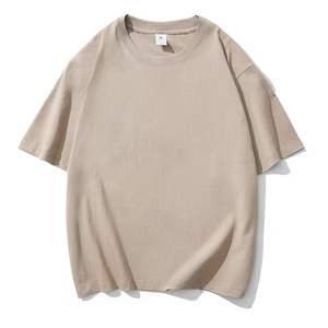 T-shirts pour hommes Logo 100% coton Taille personnalisée Meilleur prix Cou 180-220 GSM Short respirant écologique Vente en gros - Product Image 6