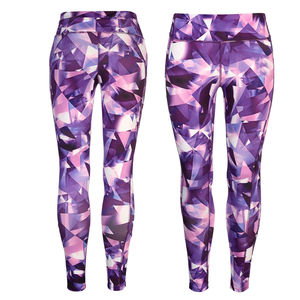 Última llegada Sublimación Legging Estilo personalizado Sublimación de llegada suave con calidad de excelencia Cintura elástica Leggings de yoga - Product Image 5