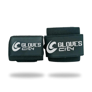 Gloves City Logo Gym Fitness Wrist Support Adjustable Heavy Lifting Breathable Wrist Wraps for Weight Lifting - Product Image 4