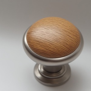 Perilla de madera de Metal de níquel Vintage hecha a mano, acabado pulido para gabinetes, hoteles, centros comerciales, oferta de atractivo rústico Heritage Touch - Product Image 6