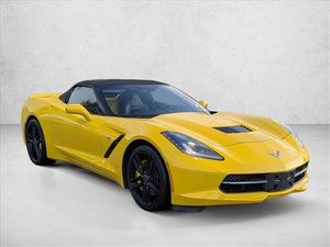 Nouveautés à prix réduits ! Corvette Stingray Z51 2LT Cabriolet RWD 6.2L V-8 6 vitesses automatique, sièges en cuir, modèle 2014, d'occasion - Product Image 1