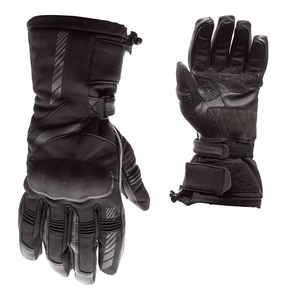 Premium personalizado 100% cuero impermeable dedo completo guantes de moto precio razonable PROTECCIÓN DE Color sólido guantes de moto - Product Image 1