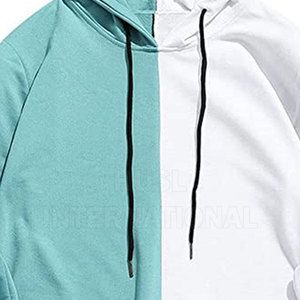 Nouveau sweat à capuche zippé en polaire uni pour homme – Blouson à fermeture éclair – Sweatshirts et sweats à capuche pour homme - Product Image 5