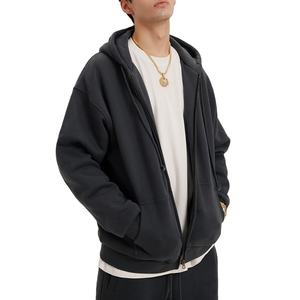 Sudadera con Capucha para Hombre, al por Mayor, de Alta Calidad, Ecológica, 100% Algodón Jersey, Corte Regular, Color Sólido - Product Image 5