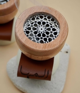 เตา bakhoor ไม้ระดับพรีเมี่ยมที่มีการออกแบบที่ซับซ้อน - Product Image 1