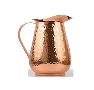 Pure Copper Wedding Party Use Jar for Water Beaker Design Metal <b>Jug</b> for <b>Drinks</b> Serving Water Jar for Decorative Metal Copper <b>Jug</b> - Product Image 3