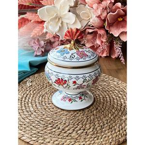 Zuccheriera con smalto Vintage - Product Image 1