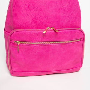 2025 Último estilo Mochila de cuero OEM Mejor calidad Diseño personalizado Ligero Durable con forro de poliéster de nylon Venta caliente - Product Image 6