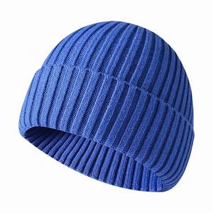 Wholesale Custom Embroidery Logo <b>Beanie</b> 100% Acrylic 85g Knitted Winter <b>Skull</b> Cap Custom Colors Winter Hat Manufacturer - Product Image 5