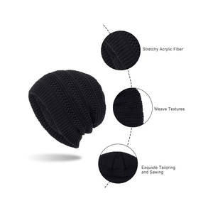 Nouvelle mode de bonnets en laine de haute qualité pour adultes chapeaux de broderie de baseball personnalisés bonnets décontractés - Product Image 5