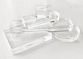 Bloques Acrílicos Transparentes de Esquina Modernos y Personalizados de Primera Calidad para Uso Versátil en Manualidades, Exhibición y Proyectos de Bricolaje - Product Image 4