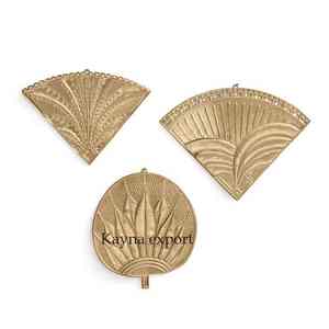 Art Deco Style Fancy Decorative <b>Metal</b> Wall Art Silver Aluminum Plate with Uneven <b>Edges</b> Customized Frame Size for Hanging - Product Image 5