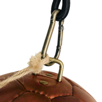 Geoffrey 100% Kulit Sapi Asli Double End D Hooks Pedestal Heavy Punching Bag Tinggi Dapat Disesuaikan Tahan Lama Ramah Lingkungan Portabel Speed