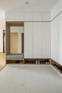 Muebles para el Hogar, Estilo Francés, Gabinete de Paneles de Madera con Zapatero Impermeable y Armarios, Garantía de 5 Años, de Vietnam - Product Image 2