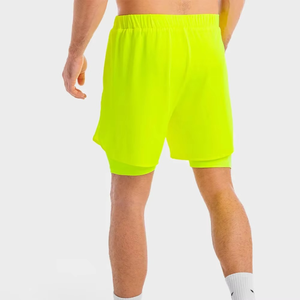 กางเกงขาสั้นออกกำลังกายกีฬาลำลองสำหรับผู้ชายแห้งเร็วคอร์ตาข่ายออกแบบโลโก้ได้ตามต้องการสำหรับฤดูร้อน - Product Image 2