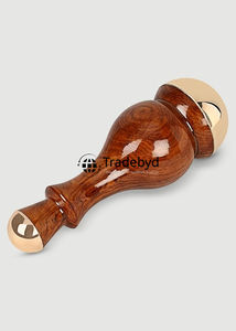 Tradebyd <b>Body</b> <b>Massage</b> Roller Wooden Premium Quality Handmade Lymphatic Drainage Tool for Glowing Skin Natural Skincare Beauty - Product Image 5