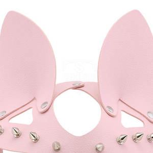 หน้ากากหนังสำหรับอุปกรณ์พันธนาการ ขายดี บริการ OEM ราคาถูก โครงสร้างแข็งแรง ดีไซน์เซ็กซี่ - Product Image 6