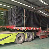 Plateforme de plancher en treillis d'acier composite renforcé galvanisé robuste pour bâtiments de bureaux à plusieurs étages et projets d'usines
