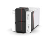 Impresora de tarjetas inteligentes Evolis Primacy 2 más vendida (doble cara) Impresora de pantalla multicolor automática Tecnología de transferencia térmica para