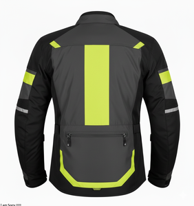 Combinaison de course de moto personnalisée certifiée CE, respirante, imperméable, coupe-vent, en cuir et textile, été, fournisseur OEM Pakistan - Product Image 2