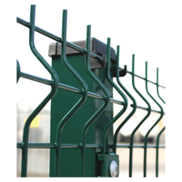 Poteaux de clôture de jardin en fil galvanisé de style européen Q235, simples ou doubles, 1,5 m de haut, galvanisés et revêtus de PVC noir ou vert, matériel de clôture