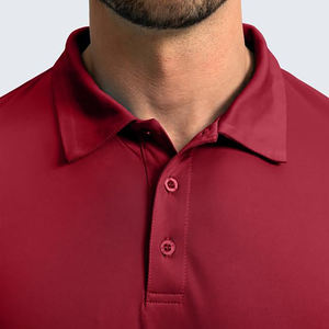 Top tendance Polo pour hommes respirant à manches longues col rabattu Polo de haute qualité pour hommes - Product Image 5