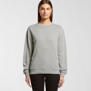Pull Anti-rides streetwear résistant au vent noir épais tissu lourd haut de gamme pour femmes sweat-shirts à col rond - Product Image 4