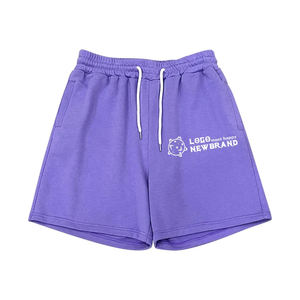 Short de jogging de basket-ball pour hommes OEM logo personnalisé coton taille plus vêtements de sport taille élastique rue moyenne vente en gros numérique - Product Image 1